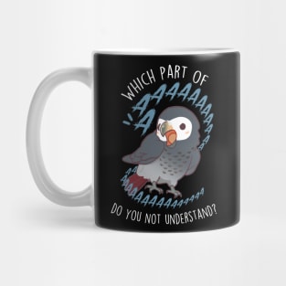 Timneh African Grey Parrot Aaaa Mug